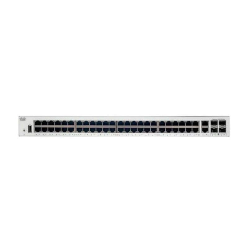 Switch Cisco C1000-48T-4X-L Catalyst 1000 with 48x 10/100/1000 ports, 4x 10G SFP+ uplinks