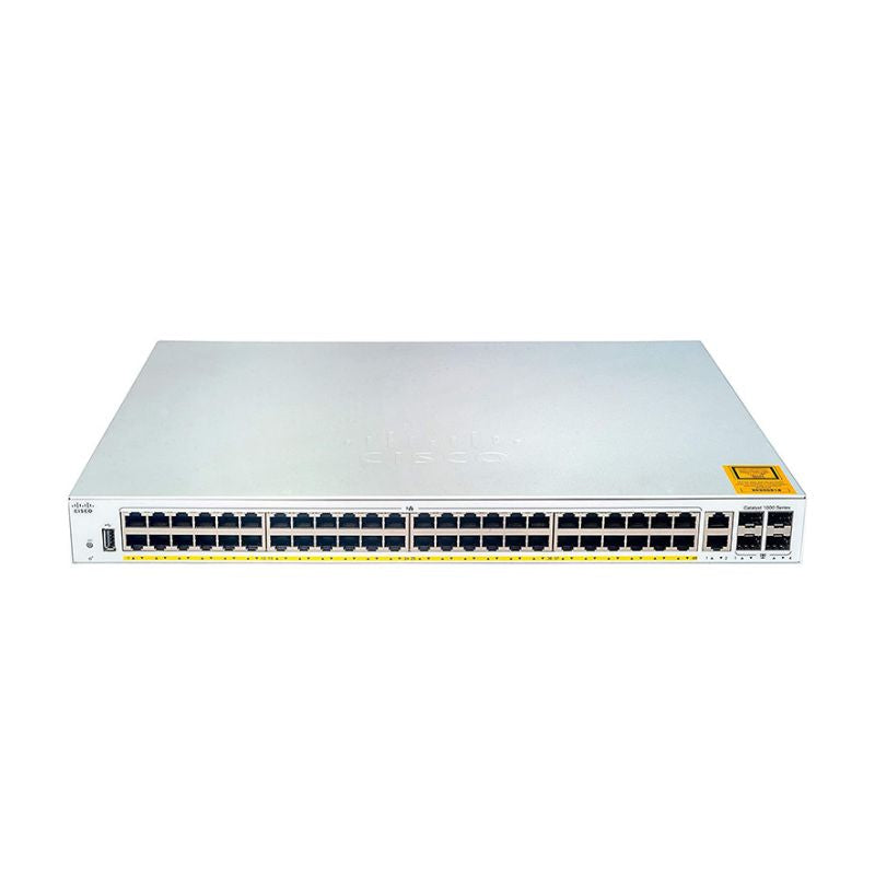 Switch Cisco C1000-48P-4G-L Catalyst 1000 48 Ports PoE+ 370W, 4 SFP Uplink