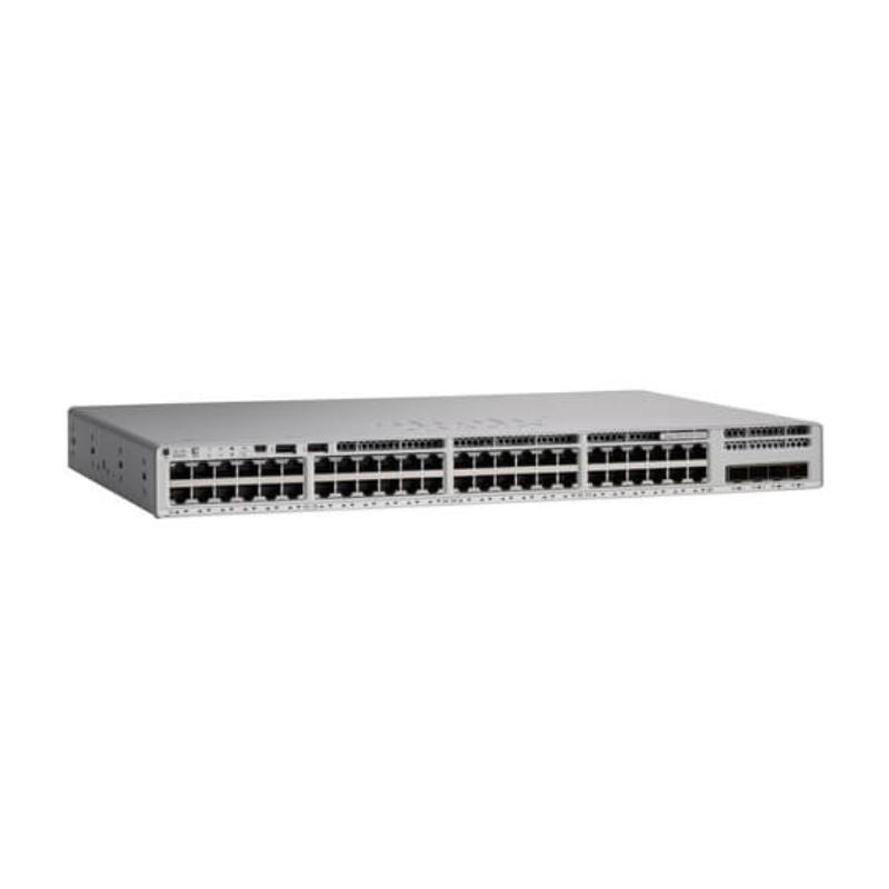 Switch Cisco C9200-48PXG-E 48 ports full PoE+ (8 mGig ports up to 10G, 40 ports up to 1G)