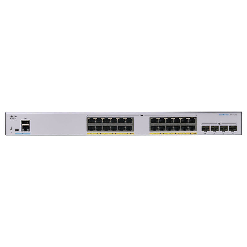 Switch Cisco C1000-24FP-4G-L Switch Catalyst 1000 with 24 Ports PoE+ 370W, 4 SFP Uplink